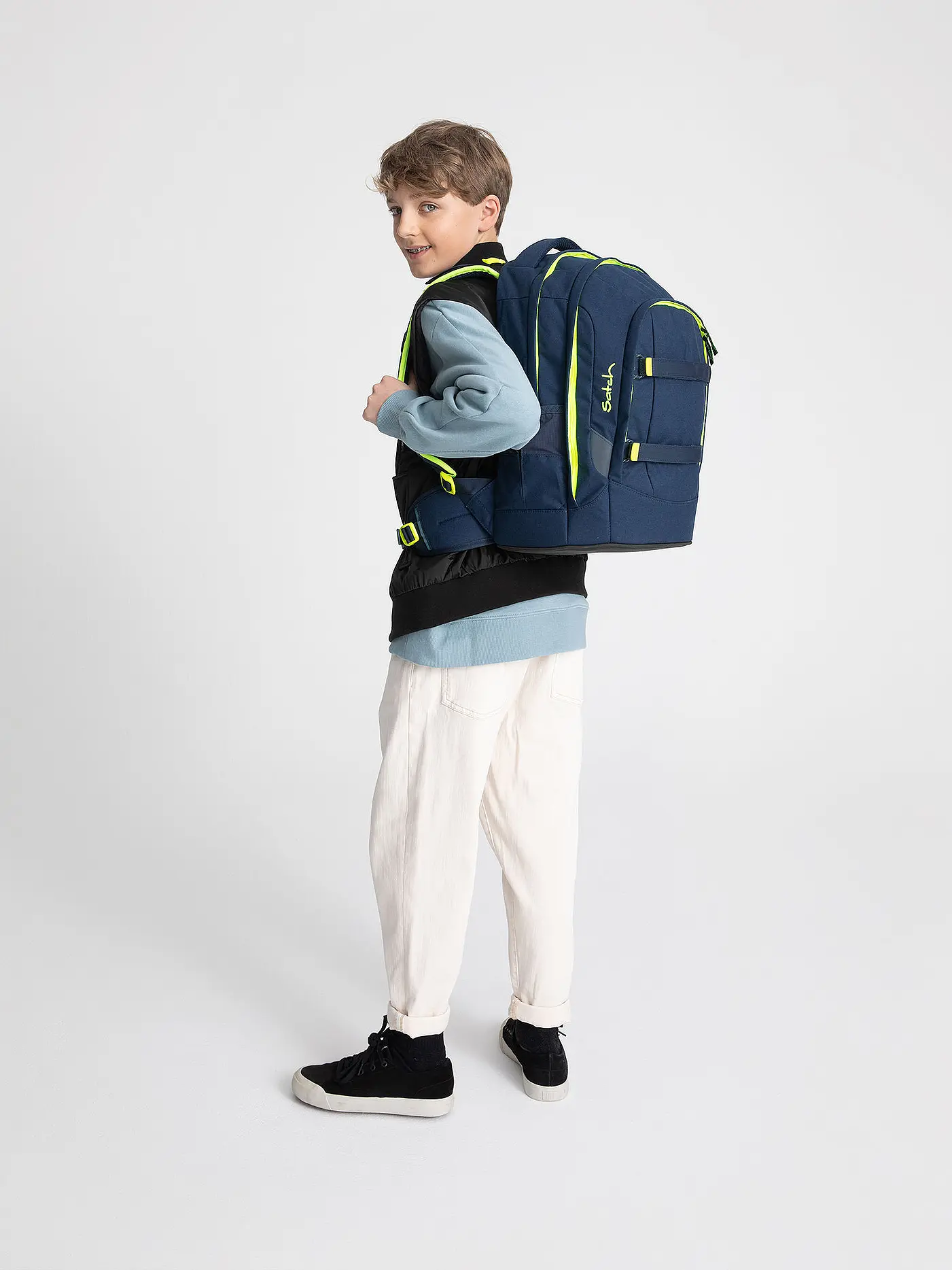 SATCH | Schulrucksack Pack - Toxic Yellow | 